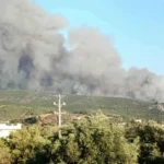 Лісові пожежі в Греції призвели до евакуації на тлі повернення до Європи хвилі спеки