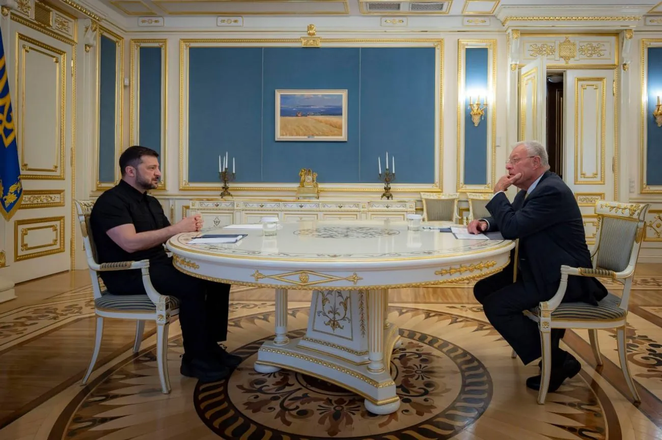Зеленський зустрівся з Келлогом: обговорили санкції проти рф, ППО та спільне виробництво і закупівлі зброї