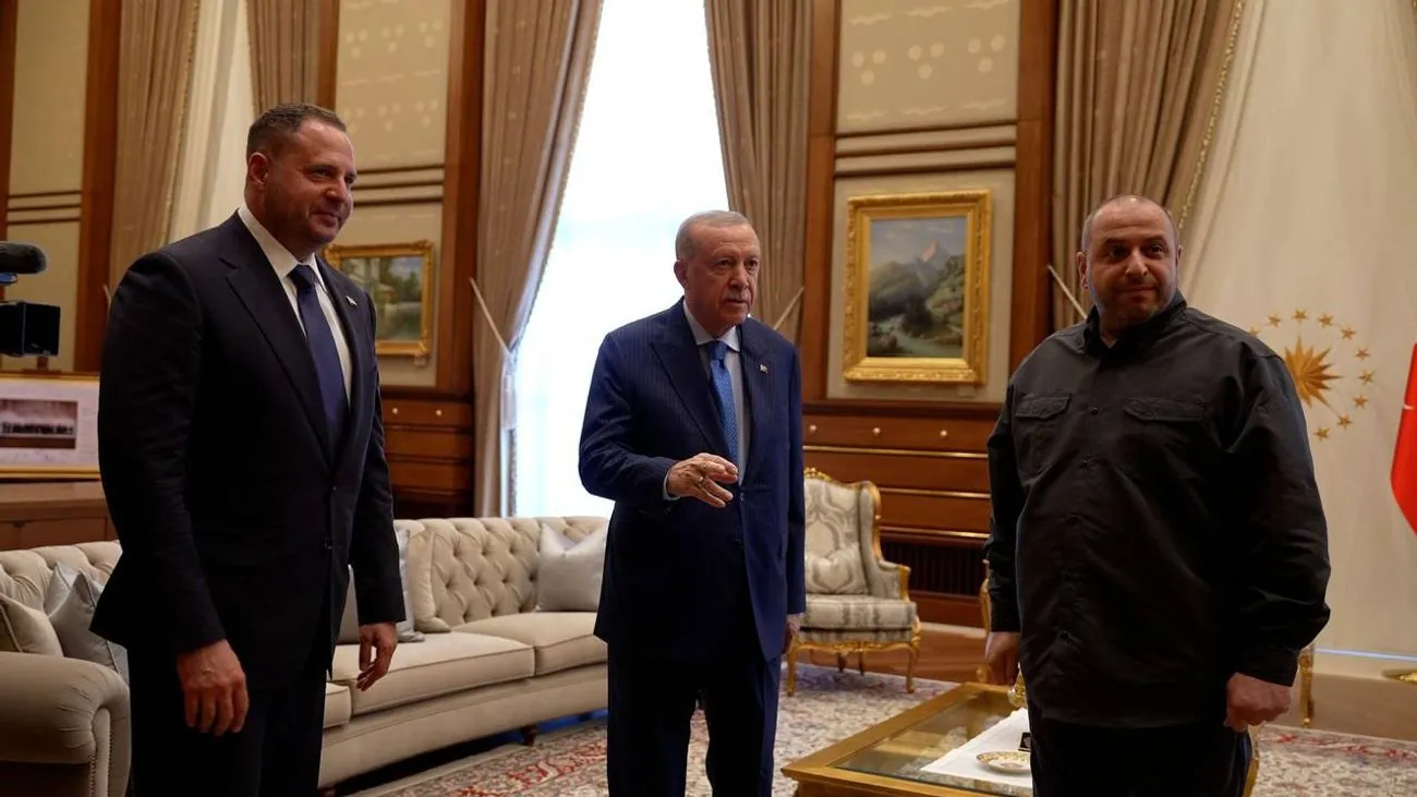 Єрмак: на зустрічі з Ердоганом говорили про необхідність зустрічі на рівні лідерів України, США та рф