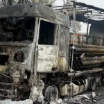 Загибель чоловіка у Нікополі 11 квітня - поліція показала фото наслідків ударів рф по Дніепропетровщині