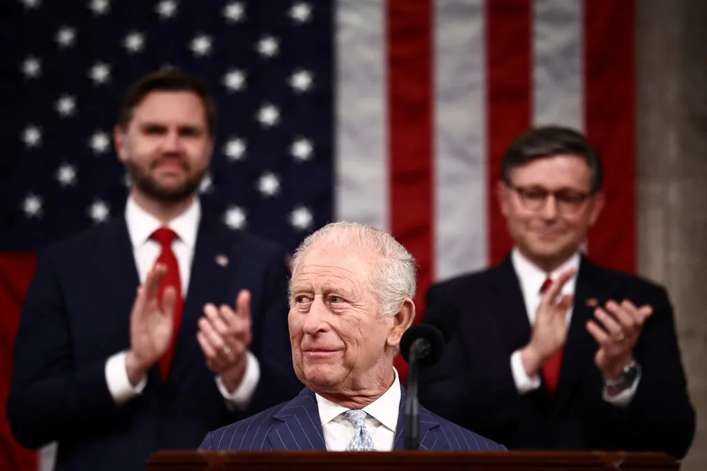 Чарльз у Конгресі говорив строго за сценарієм – про союз США і Британії, безпеку та виклики світу